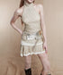 Metallic Ring Belt